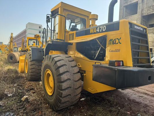 Kolor odfarbowany WA470-3 Korzystny ładowarka kołowa Komatsu dla budownictwa Bliskiego Wschodu