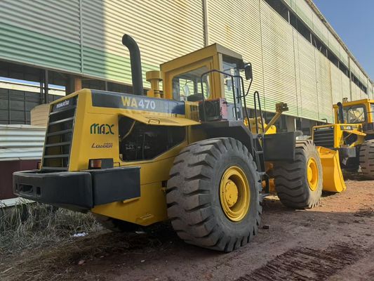 Kolor odfarbowany WA470-3 Korzystny ładowarka kołowa Komatsu dla budownictwa Bliskiego Wschodu