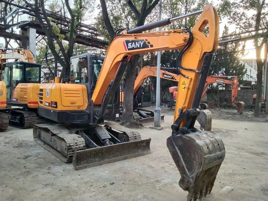 2020 Rok używany SANY SY60C-9 Mini Excavator Crawler Oryginalny kolor