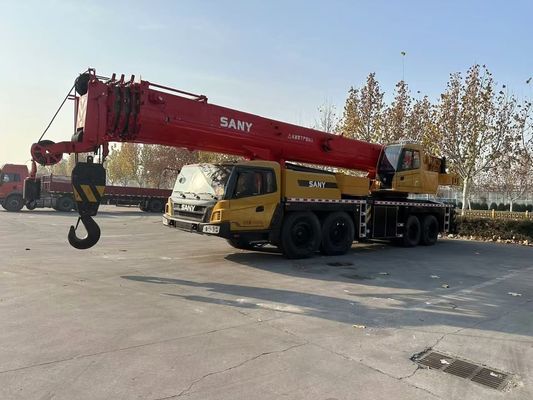 2021 Rok Stosowany Sany STC800E5 80 Ton ciężarówki żuraw W dobrym stanie