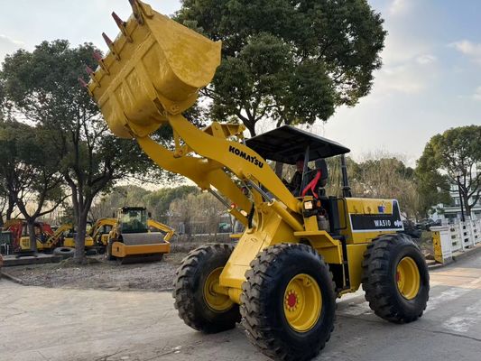 Oryginalny Japoński używany Komatsu WA510 Mini Ładowarki Kołowe Pracują w dobrym stanie