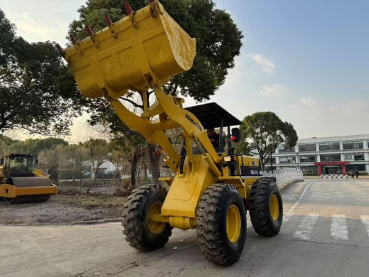 Oryginalny Japoński używany Komatsu WA510 Mini Ładowarki Kołowe Pracują w dobrym stanie