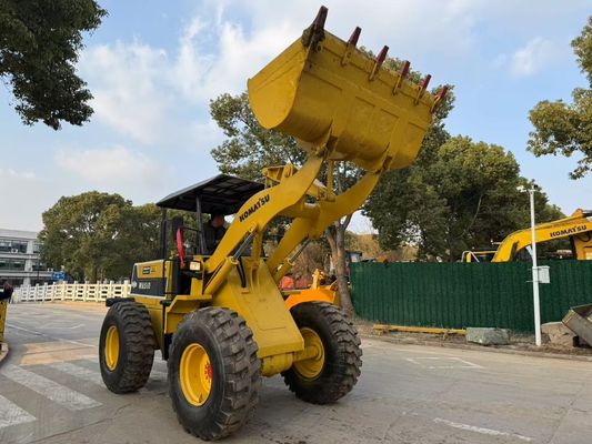 Oryginalny Japoński używany Komatsu WA510 Mini Ładowarki Kołowe Pracują w dobrym stanie