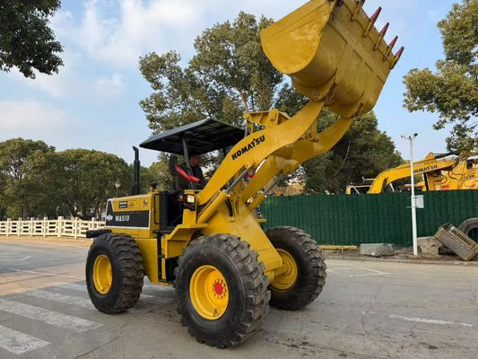 Oryginalny Japoński używany Komatsu WA510 Mini Ładowarki Kołowe Pracują w dobrym stanie
