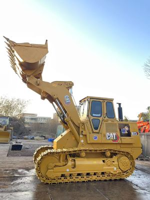Kolor odfarbowany używany ładowarka Caterpillar 973 w doskonałym stanie