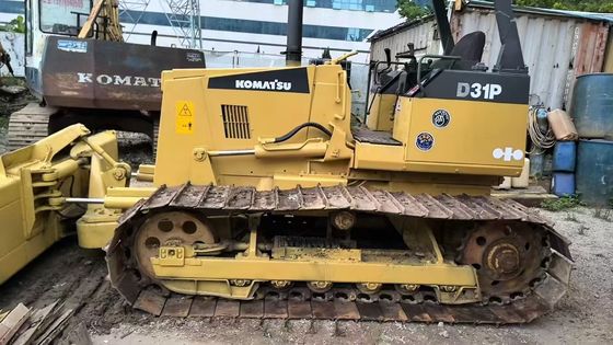 Oryginalny kolor Używany Komatsu D31P-20 Mini Bulldozer Gorąca sprzedaż W Azji