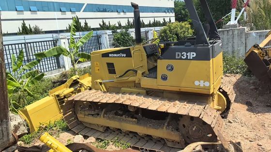 Oryginalny kolor Używany Komatsu D31P-20 Mini Bulldozer Gorąca sprzedaż W Azji