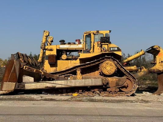 Oryginalny kolor używany Buldoser Caterpillar D11R z hydraulicznym rozdzieraczem