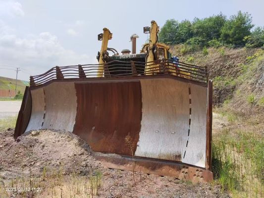 Oryginalny kolor używany Buldoser Caterpillar D11R z hydraulicznym rozdzieraczem