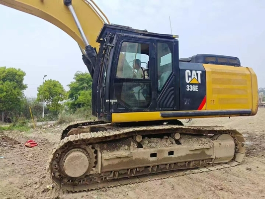 2017 Rok używany Crawler Caterpillar 336E Ekskawator oryginalny kolor 36 ton do wydobycia