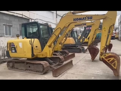 Original Color Used Komatsu PC56MR-2 Mini Excavator In Excellent Condition