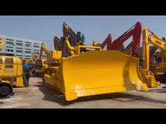 Oryginalny Japoński używany buldozer Komatsu D375A z hydraulicznym rozdzieraczem